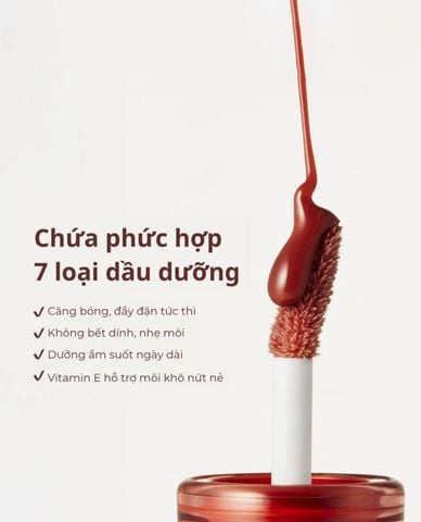  FWEE - Son bóng 3D Voluming Gloss 70% 
