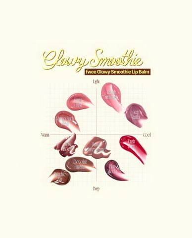  FWEE - Son dưỡng có màu Glowy Smoothie Tinted 
