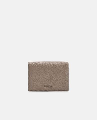  PEDRO - Ví ngắn nam dáng gập Embossed Leather 