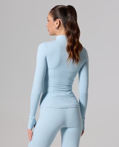  OLABEN - Áo khoác thể thao nữ cổ trụ Evo Tight Fit Define 