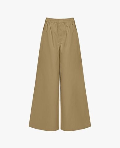  GIGI - Quần nữ ống rộng lưng thun 