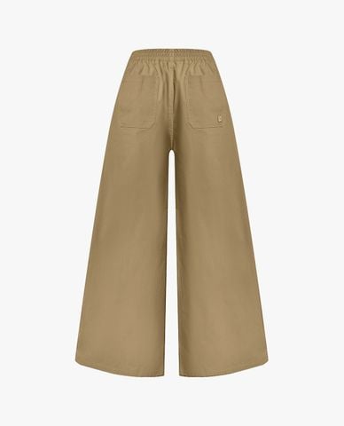  GIGI - Quần nữ ống rộng lưng thun 