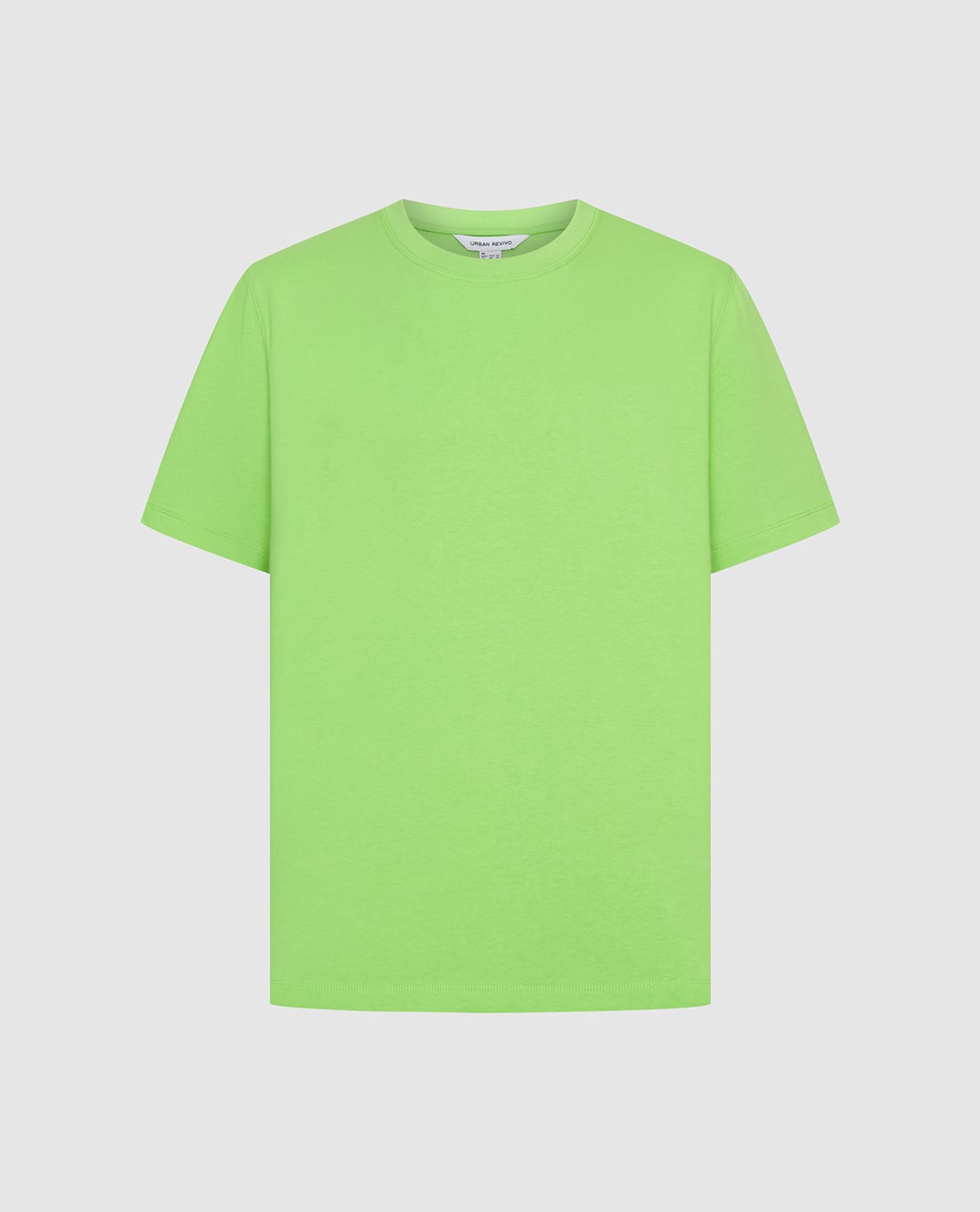 URBAN REVIVO - Áo thun nam cổ tròn tay ngắn