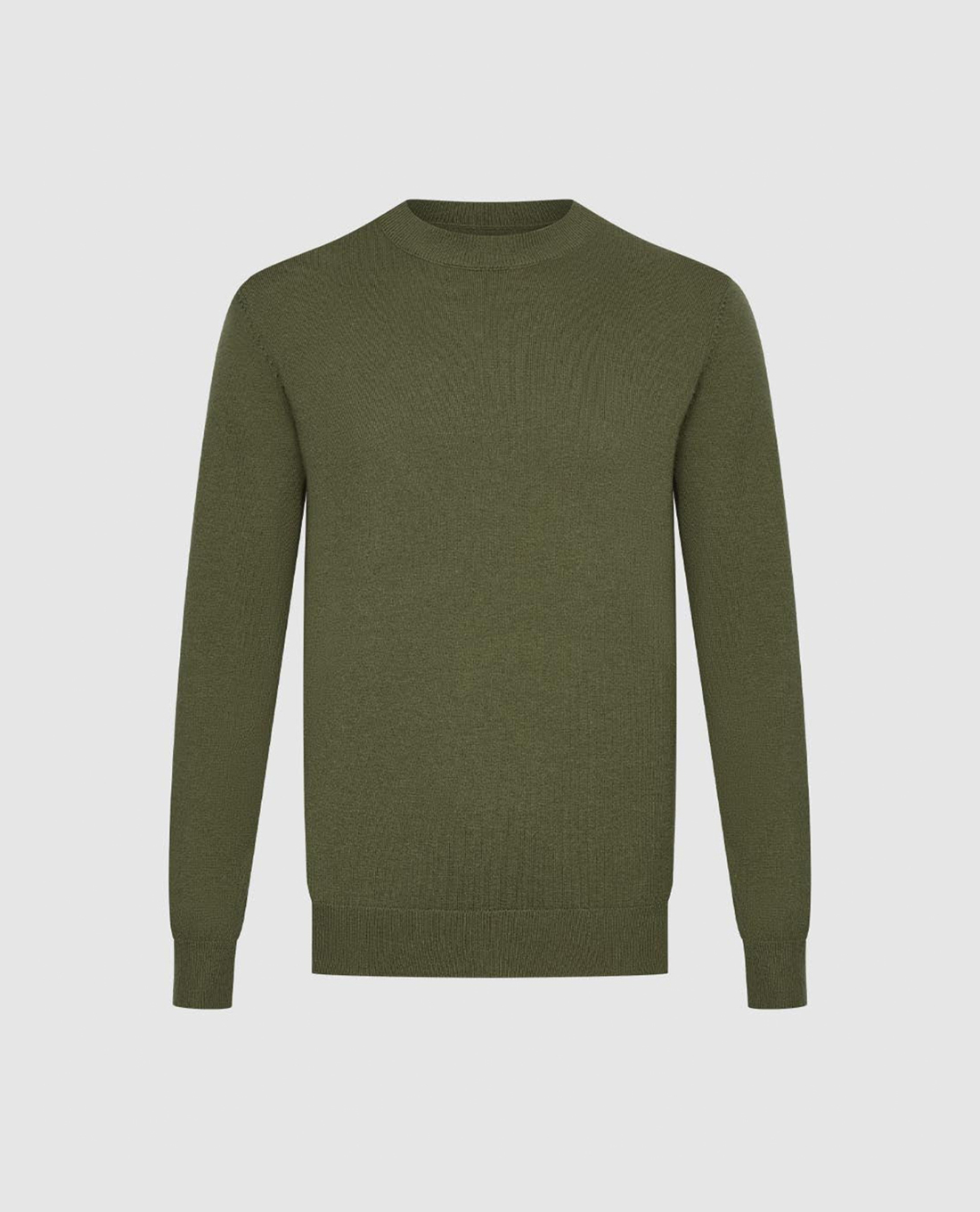 URBAN REVIVO - Áo dệt kim nam cổ tròn tay dài