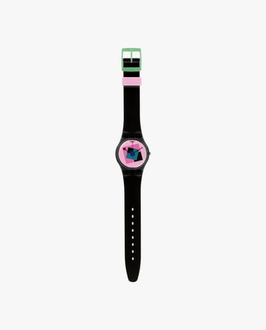  SWATCH - Đồng hồ unisex Crazy Square 34mm 