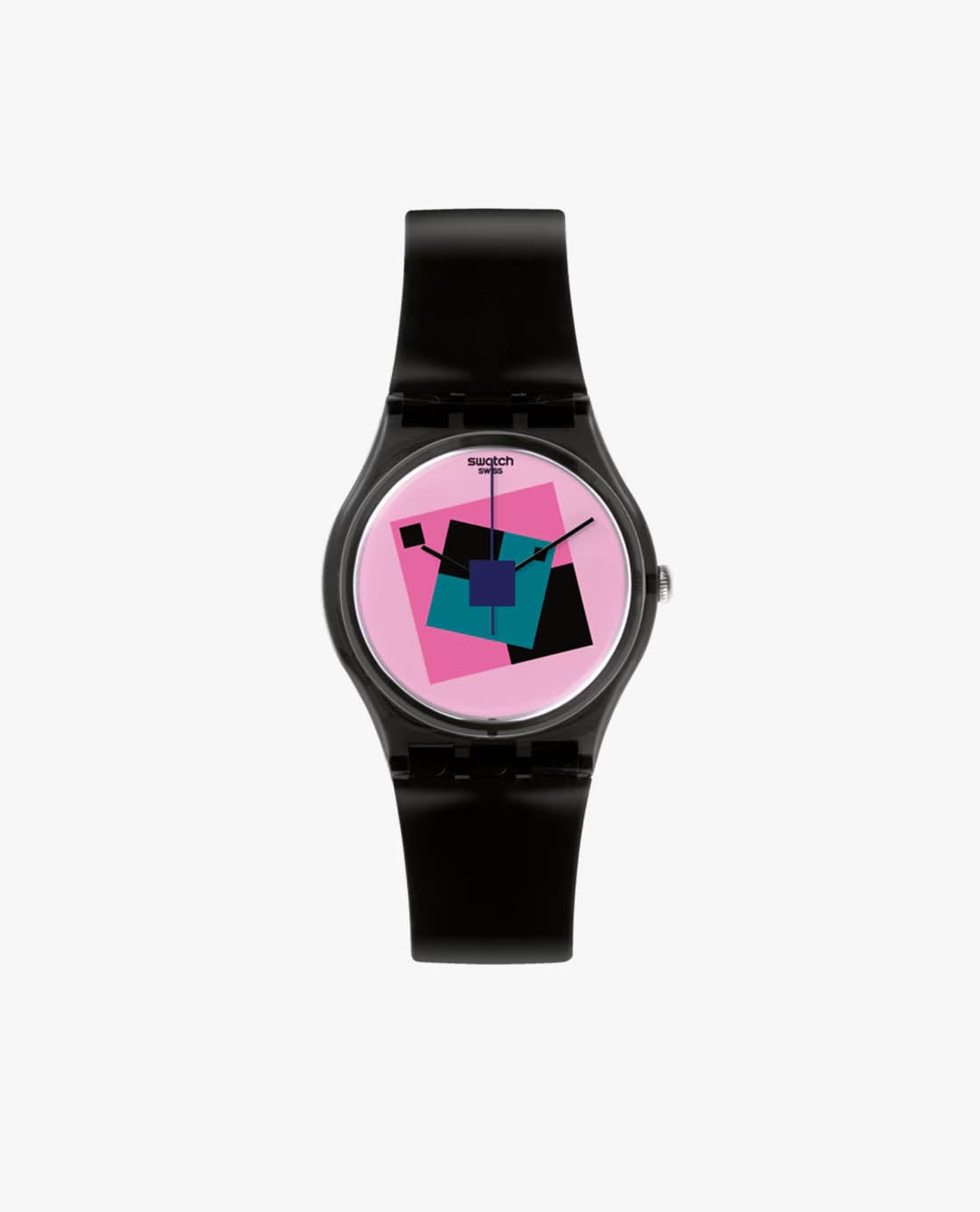 SWATCH - Đồng hồ unisex Crazy Square 34mm