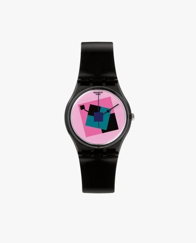  SWATCH - Đồng hồ unisex Crazy Square 34mm 
