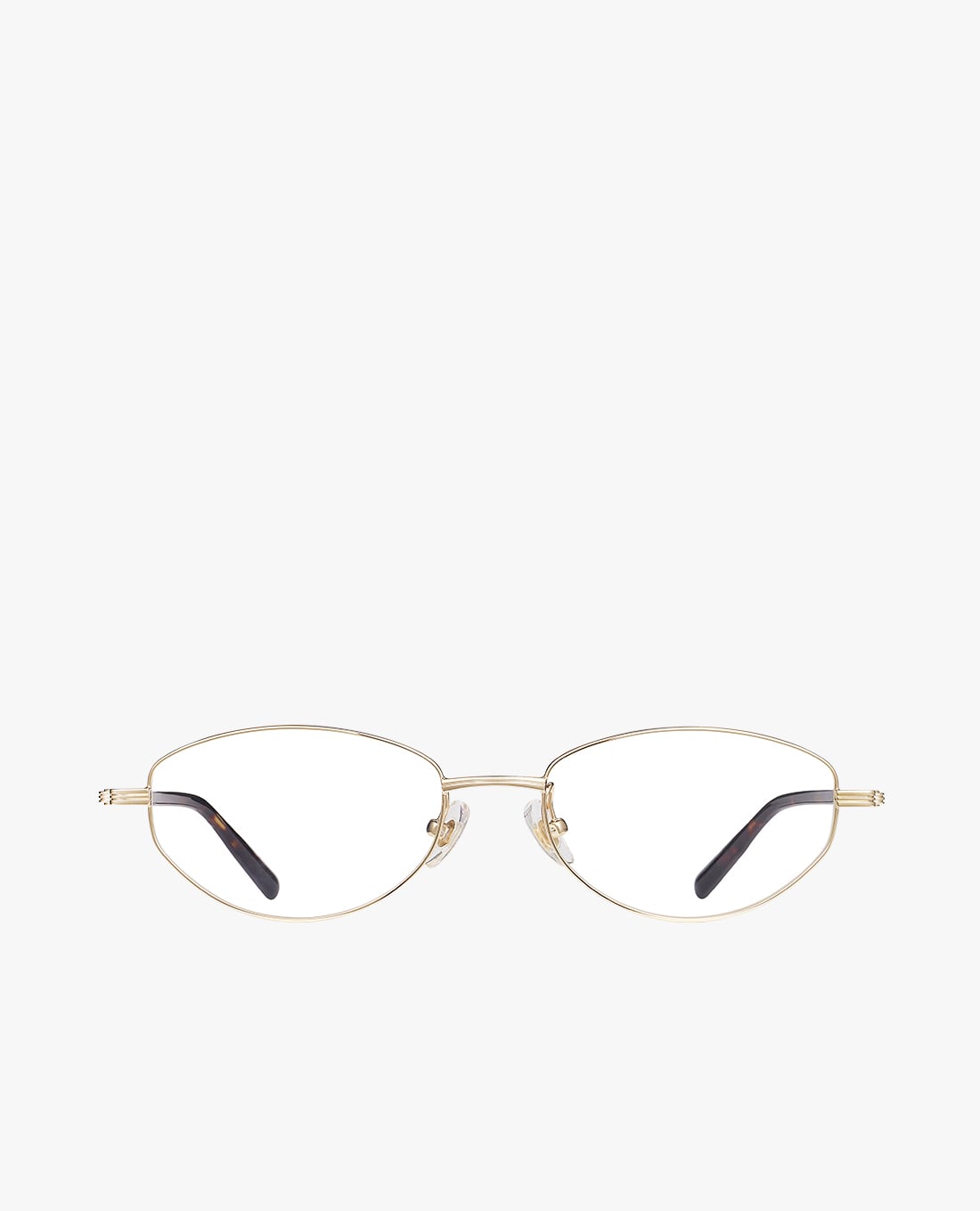 MUJOSH - Gọng kính oval unisex bản mảnh