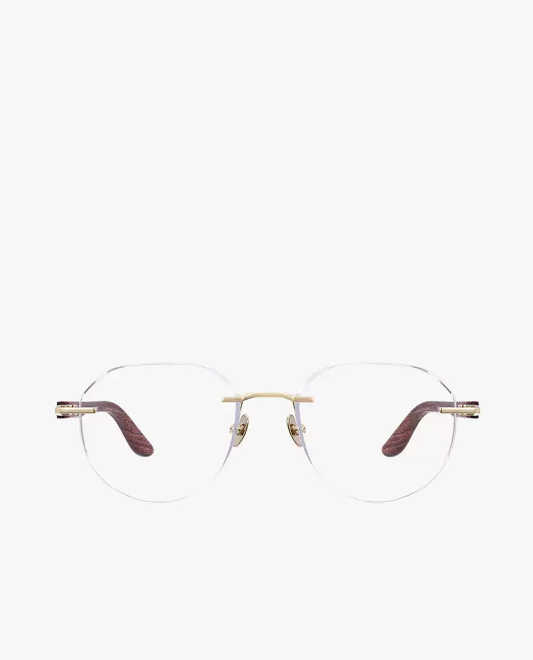 MUJOSH - Gọng kính đa giác unisex không viền