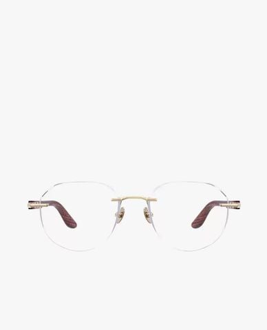  MUJOSH - Gọng kính đa giác unisex không viền 