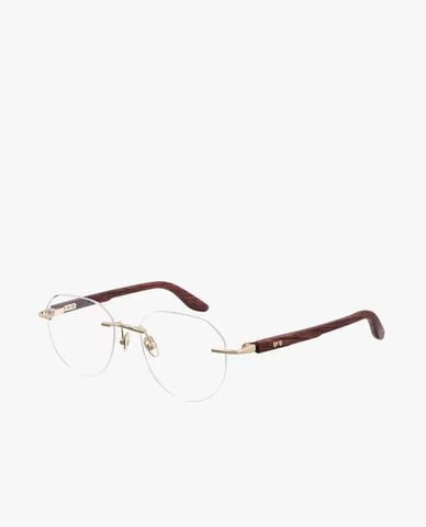  MUJOSH - Gọng kính đa giác unisex không viền 