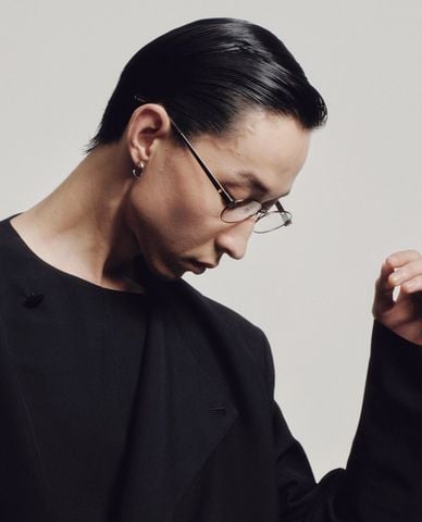  MUJOSH - Gọng kính oval unisex bản mảnh 