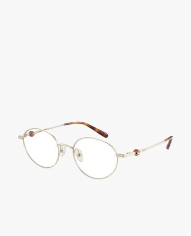  MUJOSH - Gọng kính oval unisex cổ điển 