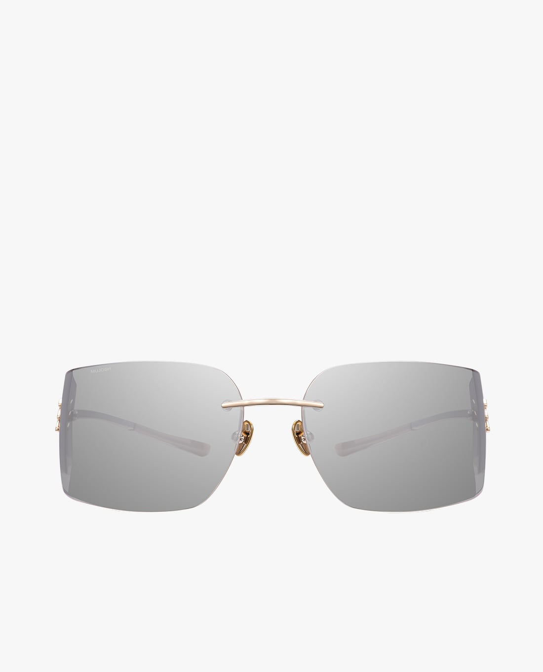 MUJOSH - Kính mát unisex gọng chữ nhật thời thượng