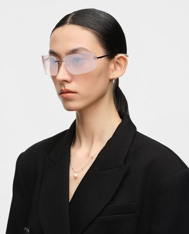  MUJOSH - Kính mát unisex gọng chữ nhật thời thượng 