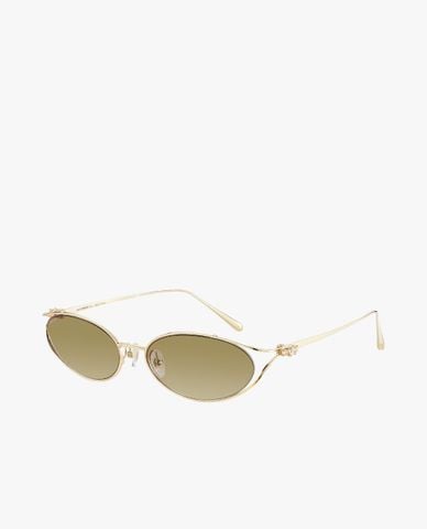  MUJOSH - Kính mát unisex gọng oval bản mảnh 