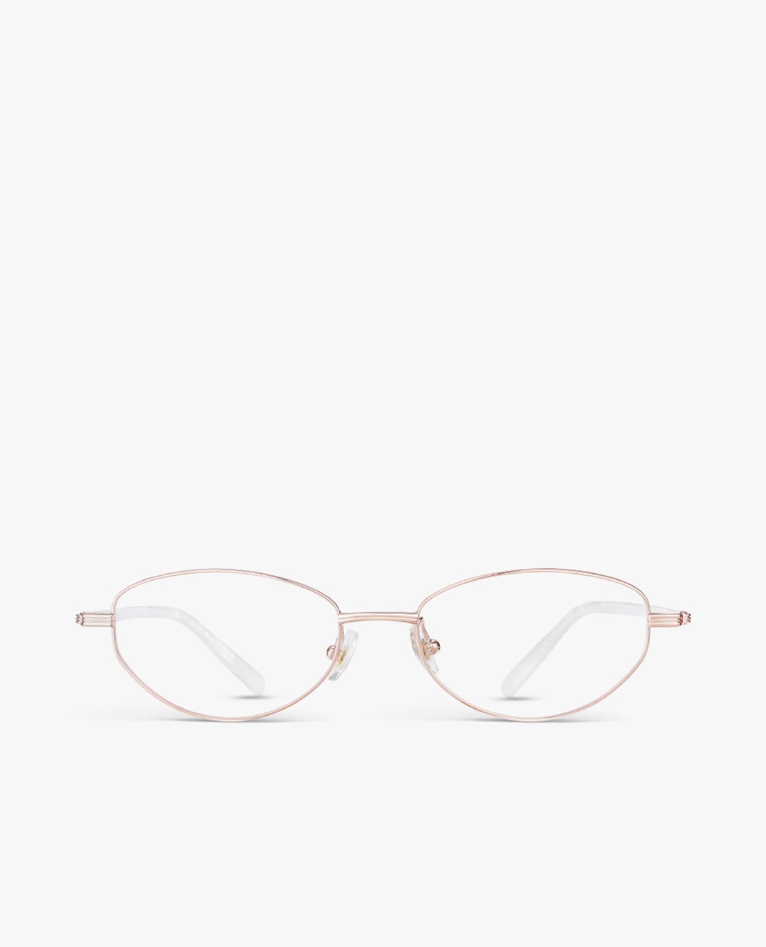 MUJOSH - Gọng kính oval unisex bản mảnh
