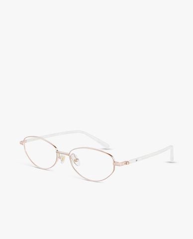  MUJOSH - Gọng kính oval unisex bản mảnh 
