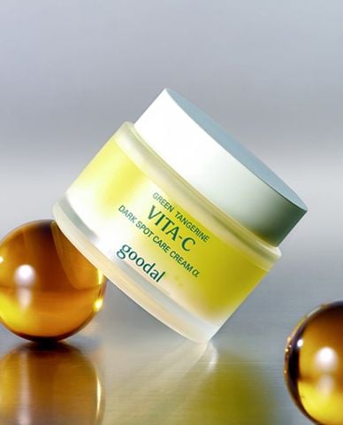 GOODAL - Kem dưỡng ẩm Green Tangerine Vita C Dark Spot Care Cream Alpha 