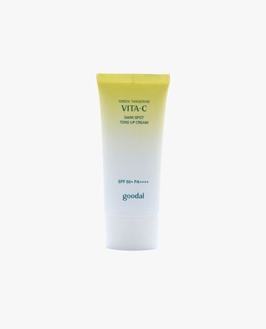  GOODAL - Kem chống nắng nâng tone Green Tangerine Vita C Dark Spot 