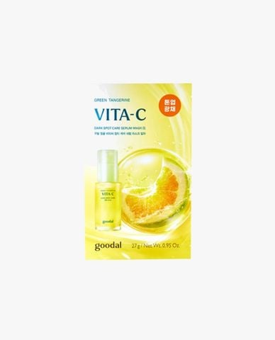  GOODAL - Mặt nạ Green Tangerine Vita C Dark Spot Care Serum 
