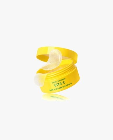  GOODAL - Mặt nạ mắt Green Tangerine Vita C Dark Spot Alpha 