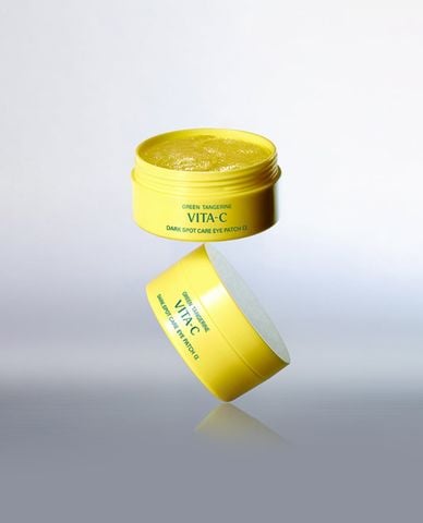  GOODAL - Mặt nạ mắt Green Tangerine Vita C Dark Spot Alpha 