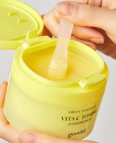  GOODAL - Sáp tẩy trang Green Tangerine Vita C Toning 