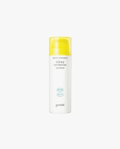  GOODAL - Kem chống nắng serum Green Tangerine Vita C Dark Spot Care SPF 50+ PA++++ 