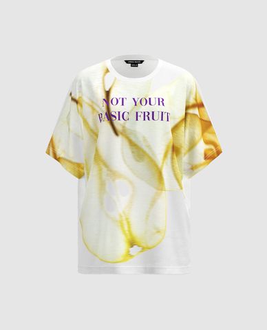  URBAN REVIVO - Áo thun nữ cổ tròn tay ngắn Printed 