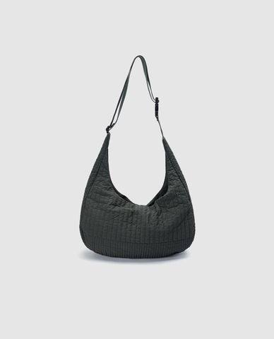  URBAN REVIVO - Túi đeo chéo nam hình bán nguyệt 