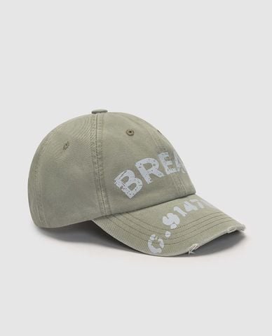  URBAN REVIVO - Nón bóng chày unisex in chữ 
