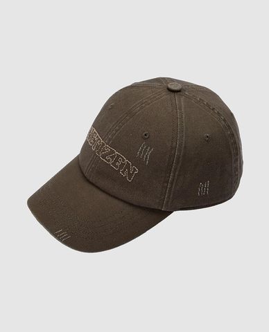  URBAN REVIVO - Nón bóng chày nam thêu chữ 