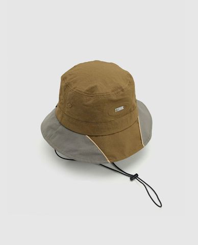  URBAN REVIVO - Nón bucket nam phối dây rút 