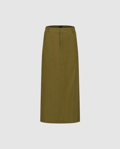  URBAN REVIVO - Chân váy midi phom suông thanh lịch 