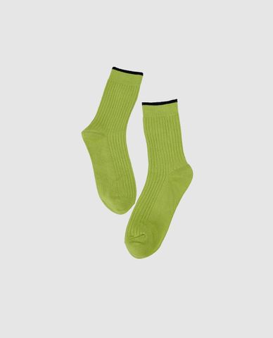  URBAN REVIVO - Vớ nam cổ cao in chữ 