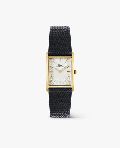  DANIEL WELLINGTON - Đồng hồ nam Bound Black Lizard Guilloché 35mm 