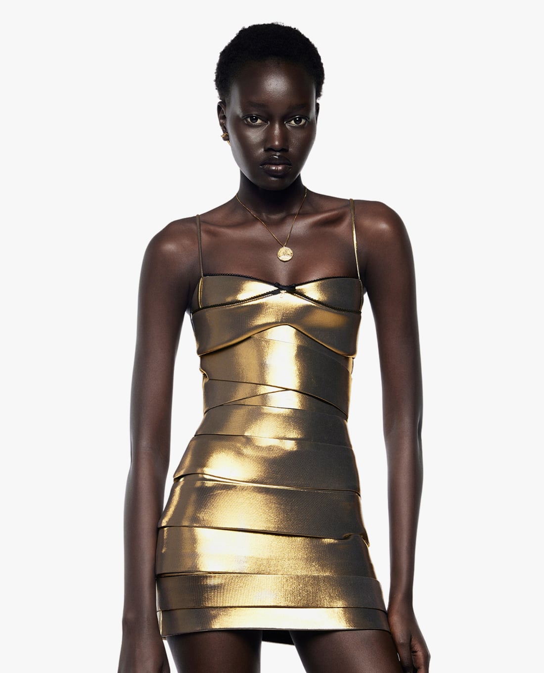 FANCì CLUB - Đầm hai dây mini phom ôm Adriana