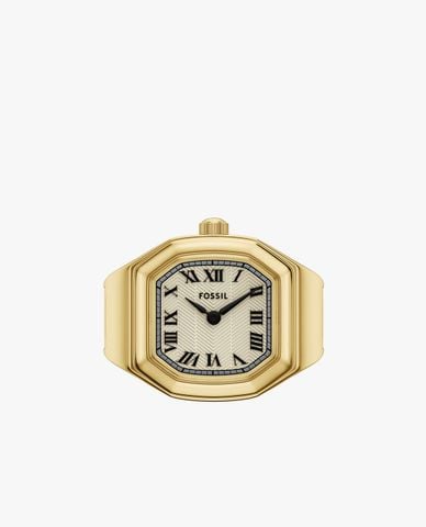  FOSSIL - Nhẫn nữ phối mặt đồng hồ Harlow 16mm 