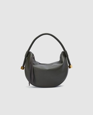  URBAN REVIVO - Túi đeo vai nữ hình bán nguyệt 