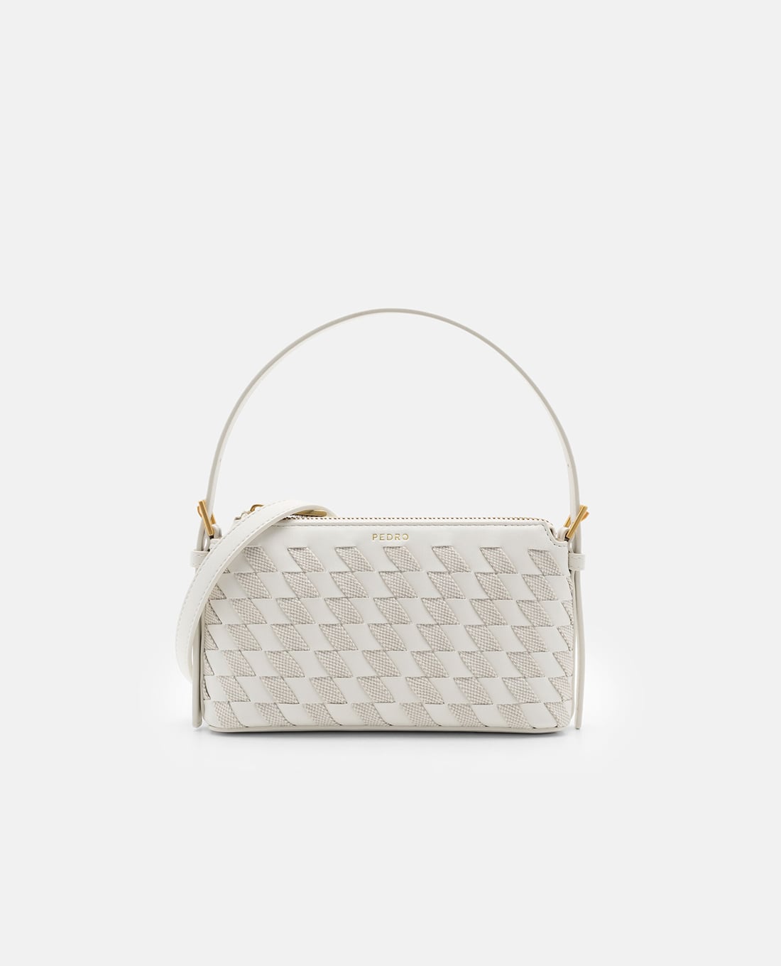 PEDRO - Túi xách nữ phom chữ nhật Woven Gallery Pouch
