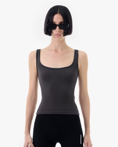  STRESSMAMA - Áo ba lỗ nữ cổ vuông phom ôm 