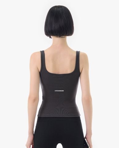  STRESSMAMA - Áo ba lỗ nữ cổ vuông phom ôm 