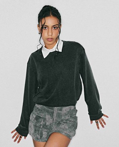  DEZUS - Quần short ngắn nữ phối túi hộp Lydia 