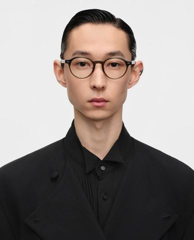  MUJOSH - Gọng kính tròn unisex bản vừa 