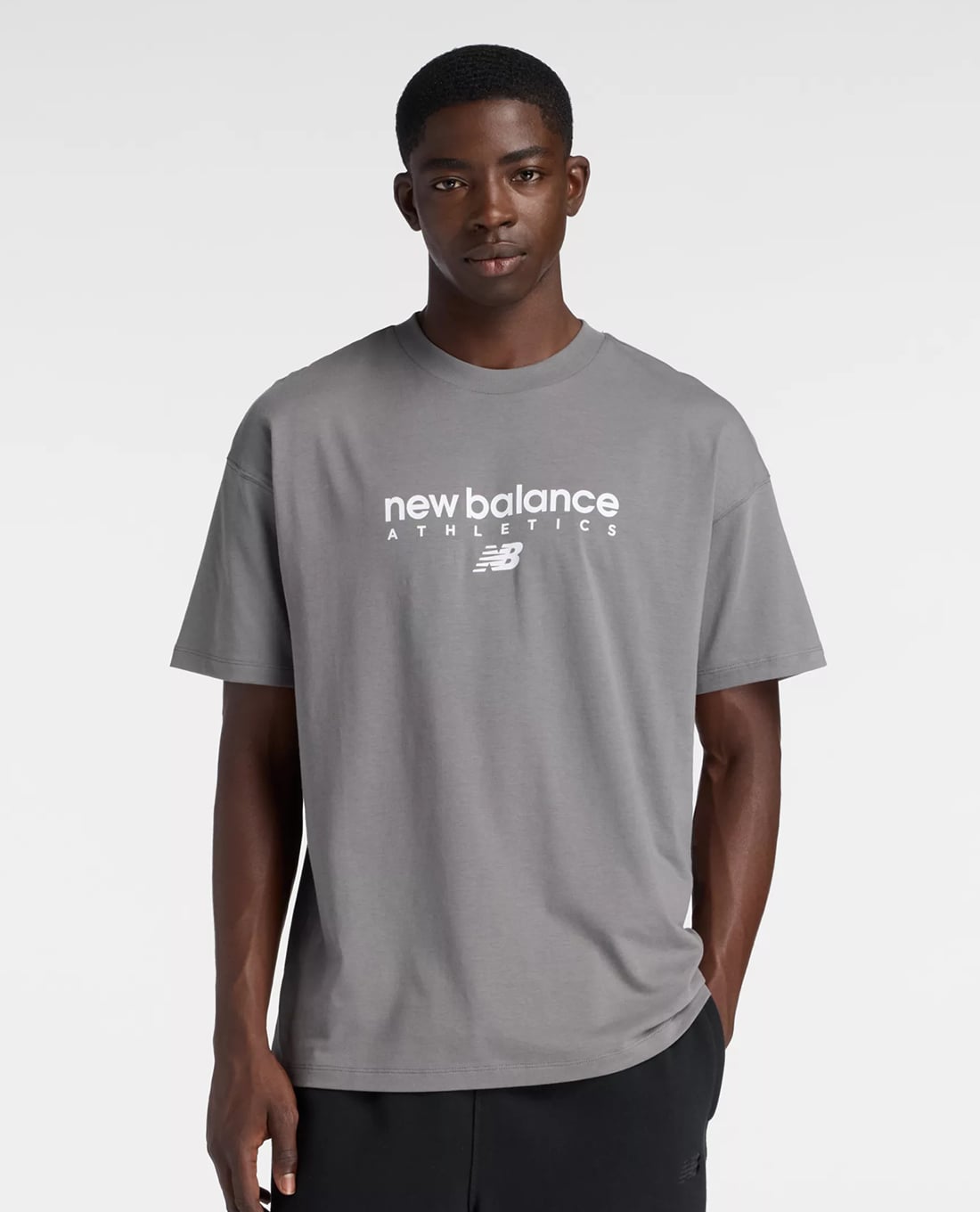 NEW BALANCE - Áo thun thể thao nam tay ngắn Linear