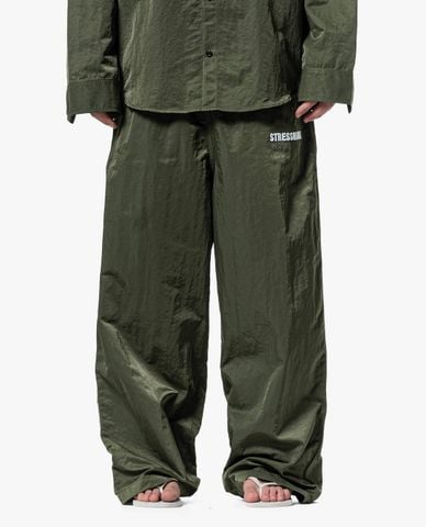  STRESSMAMA - Quần unisex ống rộng SSMA Coach 