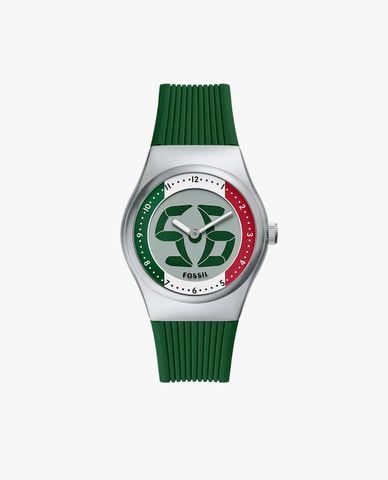  FOSSIL - Đồng hồ unisex World Flags Big Tic Mexico 40mm 