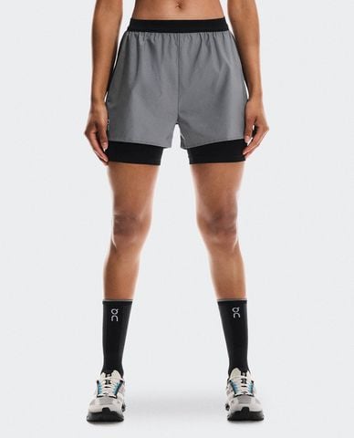  ON RUNNING - Quần short chạy bộ nữ lưng thun Lumos 