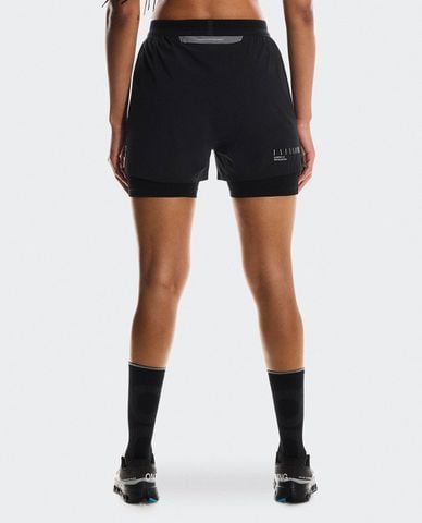  ON RUNNING - Quần short chạy bộ nữ lưng thun Lumos 